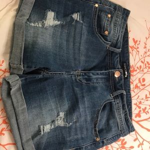 Fashion Nova Shorts- blue